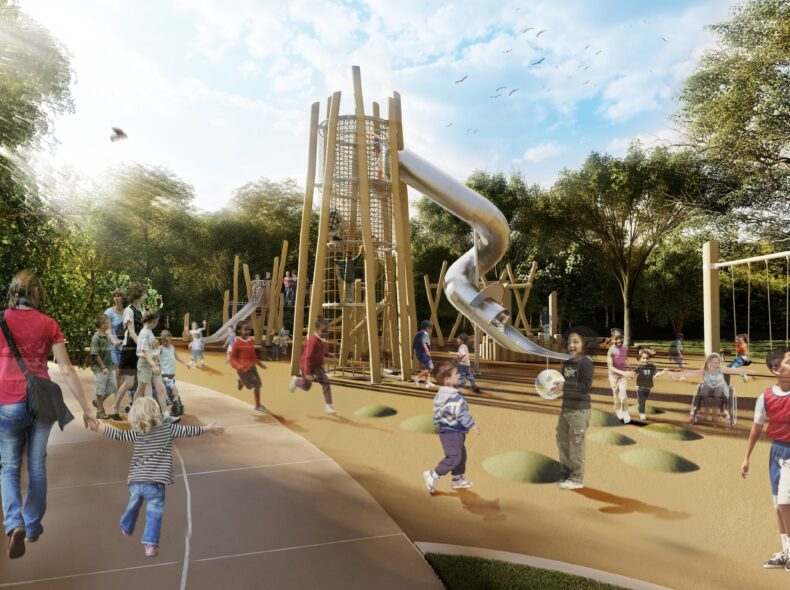 Construction on New Holliday Park Playground to Begin November 1