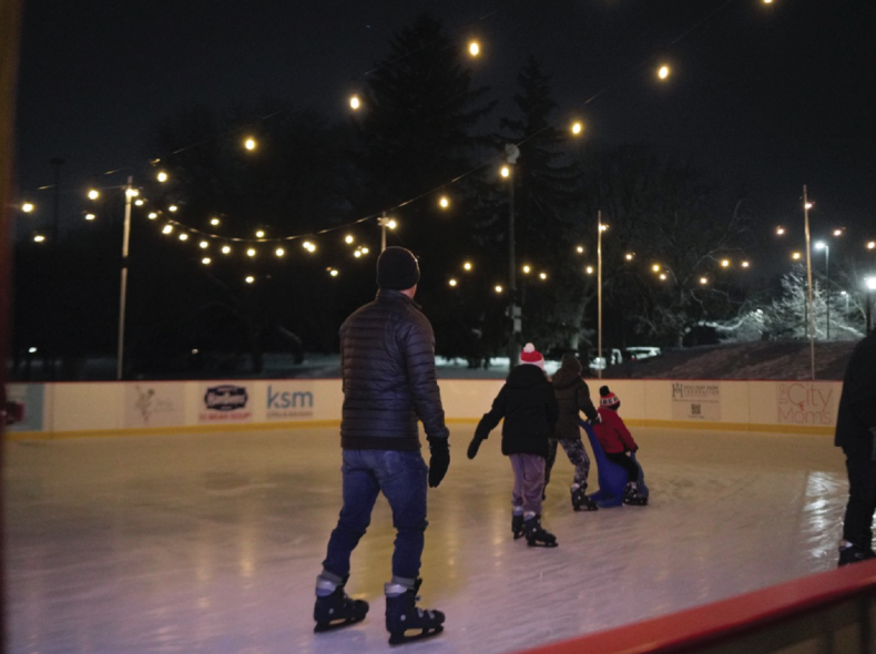 Katz, Sapper & Miller Brings Families Together for Winter Fun at The Ice Rink at Holliday Park